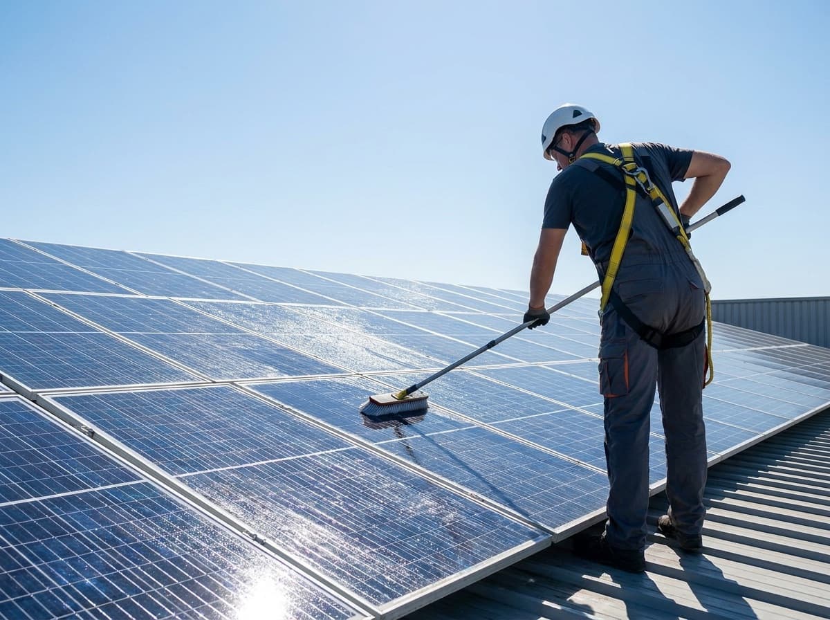PV & Solaranlagenreinigung – Deutsche Gebäudedienste